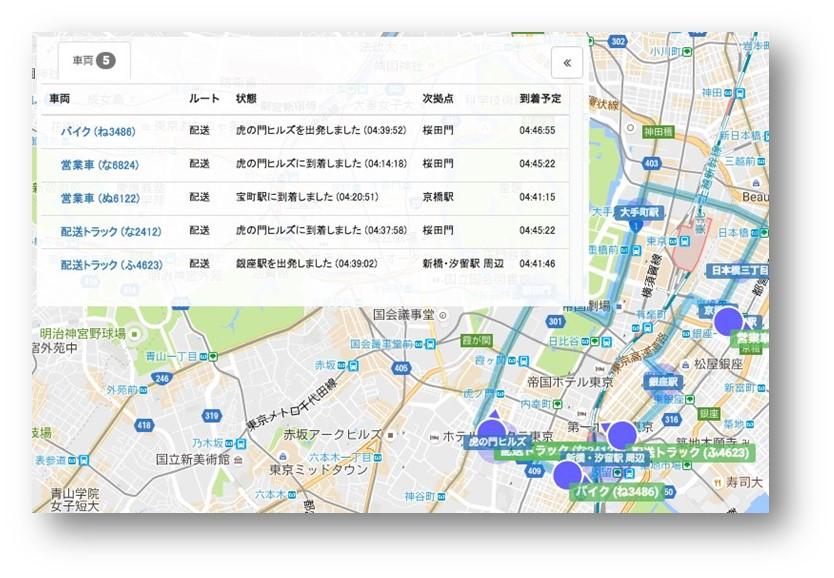 CariotとGoogle Map