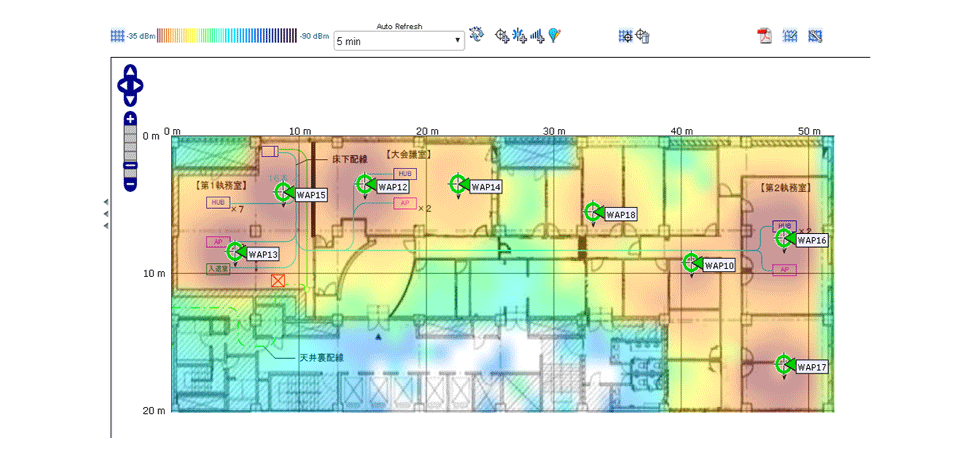 ヒートマップ参考図